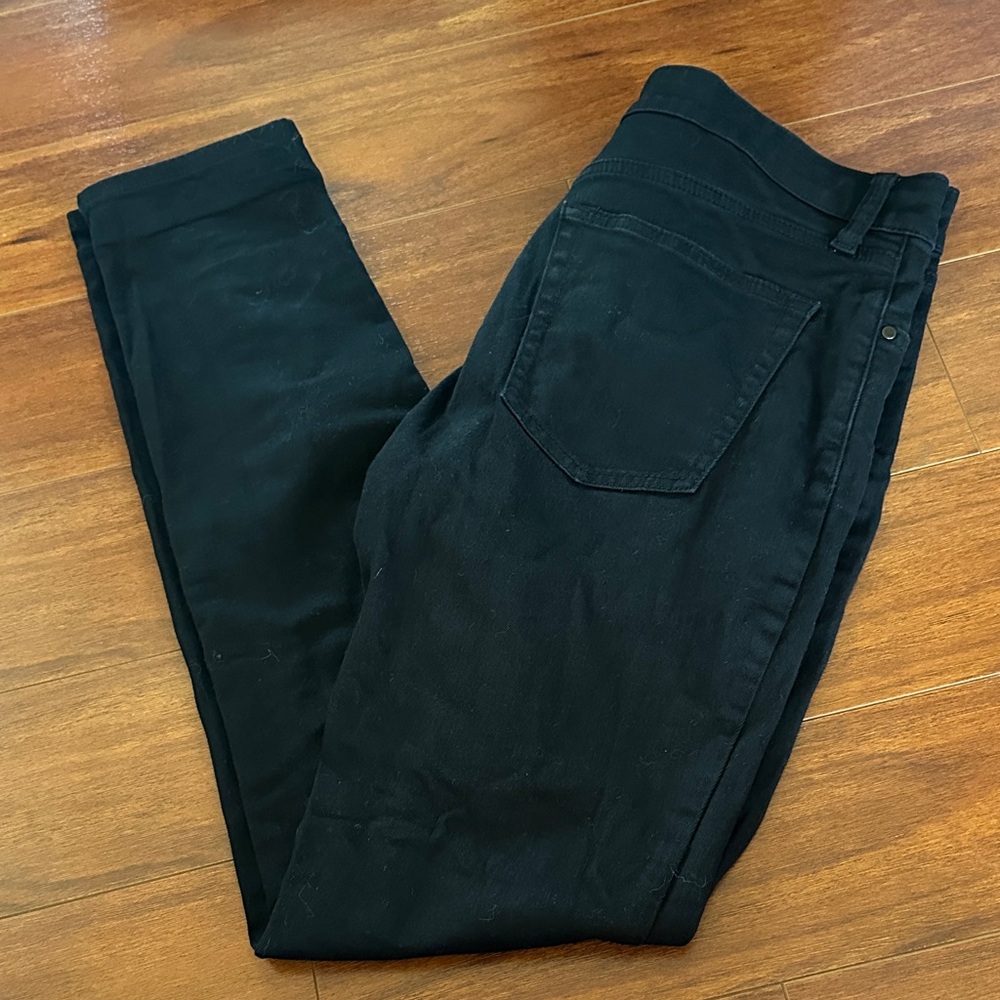 Muji Men's Dark Charcoal Skinny Jeans